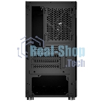 Компьютерный корпус Aerocool/Formula CS-111-G-BK-v1 (mATX, 0.5мм, стекло, USB 3.0 x1, USB 2.0 x2, 1x 12cm Black Fan)