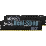 Оперативная память Kingston Fury Beast, DDR5, 32Gb (2x16Gb), 6400MHz, CL32, DIMM, с радиатором, черный