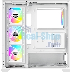 Компьютерный корпус Ocypus Gaммa C72 WH ARGB ATX/win/white/4 ARGB fans/no PSU/Tempered Glass
