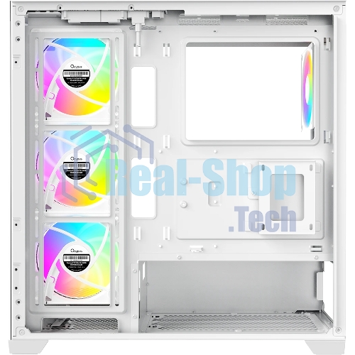 Компьютерный корпус Ocypus Gaммa C72 WH ARGB ATX/win/white/4 ARGB fans/no PSU/Tempered Glass