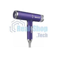 Фен SAKURA SA-4051V фиолетовый/серый, 1600 Вт, компактный