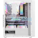 Компьютерный корпус Aerocool/Formula Mana белый без БП ATX 3x120мм 1xUSB 2.0 1xUSB 3.0 audio bott PSU