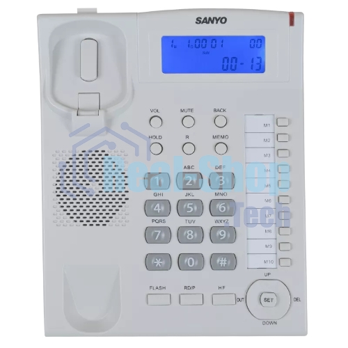 Телефон проводной SANYO RA-S517W белый