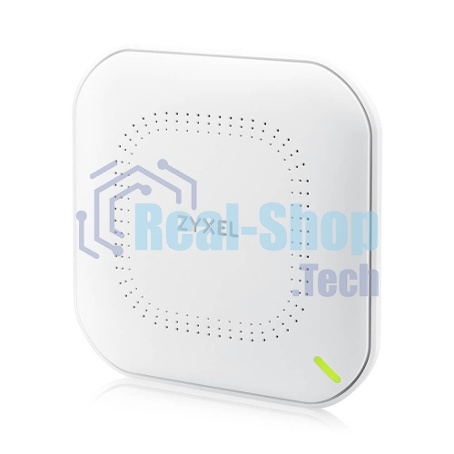 Точка доступа Zyxel NebulaFlex NWA50AX PRO, WiFi 6, 802.11a/b/g/n/ac/ax (2,4 и 5 ГГц), MU-MIMO, антенны 3x3, до 575+2400 Мбит/с, 1xLAN 2.5GE, PoE, без поддержки Captive portal и WPA-Enterprise, защита от 4G/5G, БП в комплекте
