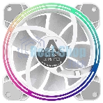 Вентилятор для корпуса Alseye Halo 4.0-W kit (3шт.) белый, 120 мм, 1300 об/мин, 24.8 дБ, 4 pin