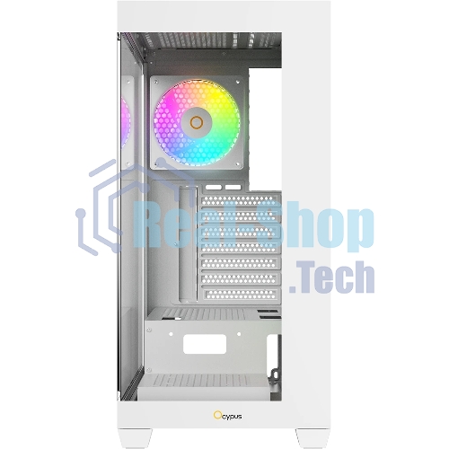 Компьютерный корпус Ocypus Gaммa C72 WH ARGB ATX/win/white/4 ARGB fans/no PSU/Tempered Glass