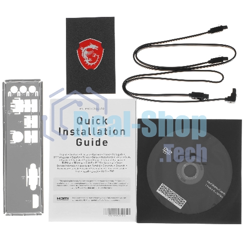 Материнская плата MSI PRO H610M-B, LGA1700, Intel H610, 2xDDR5, 4xSATA, 1xM.2, 1xPCIe 4.0 x16, 1xPCIe x1, 1xHDMI, 1xDP, 1x1Gb LAN, 2xUSB 3.2 Gen 1, 4xUSB 2.0, 3x3.5 мм, 7.1, micro-ATX