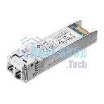 Трансивер TP-Link 10G SFP+ Module, LC connector, 50/125um or 62.5/125um Multi-mode, 850nm wavelength, distance up to 300m.
