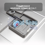 Встраиваемая посудомоечная машина Zigmund & Shtain DW 302.4, черный, 44.8 см, 10 компл., 44 дБ, класс A+++