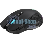 Мышь беспроводная/проводная Defender Immortal GM-421 черный, 10000 dpi, радиоканал, Bluetooth, USB, кнопки - 9