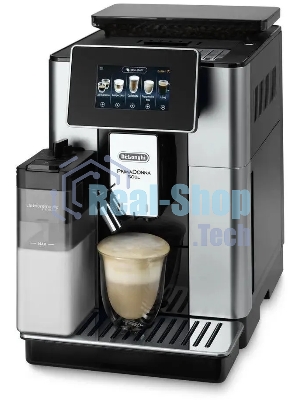 Кофемашина DeLonghi ECAM610.55.SB 1450Вт черный/серебристый