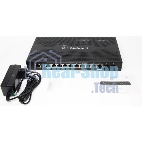 Маршрутизатор Ubiquiti ER-12-EU черный