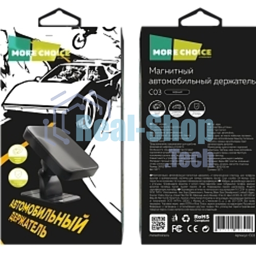 Автомобильный держатель MORE CHOICE C03 черный