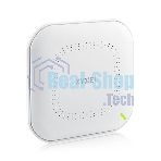 Точка доступа Zyxel NebulaFlex NWA50AX PRO, WiFi 6, 802.11a/b/g/n/ac/ax (2,4 и 5 ГГц), MU-MIMO, антенны 3x3, до 575+2400 Мбит/с, 1xLAN 2.5GE, PoE, без поддержки Captive portal и WPA-Enterprise, защита от 4G/5G, БП в комплекте