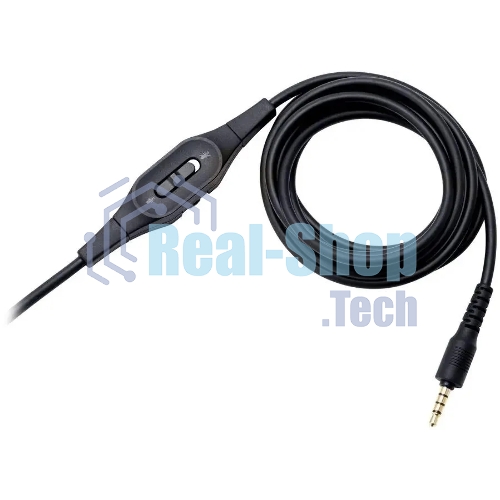 Наушники с микрофоном Audio-Technica ATH-G1 черный/синий 2м мониторные оголовье (80000808)