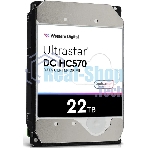 Жесткий диск Western Digital HDD Server Ultrastar DC HC570 WUH722222ALE6L4 22TB 7200rpm SATA-III 512Mb 3.5