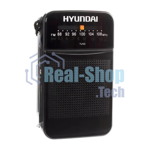 Радиоприемник портативный Hyundai H-PSR110 черный