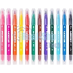 Фломастеры Deli EC151-12 Color Emotion 12 цветов, пластиковая коробка (12шт)