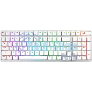 Клавиатура проводная ASUS X901 SCOPE II 96 WL/WHT/NXSW/RU/PBT