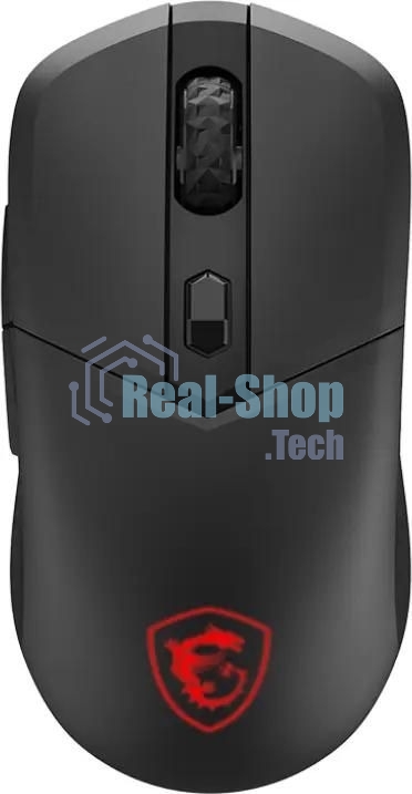 Мышь беспроводная/проводная MSI VERSA 300 черный, 8000 dpi, радиоканал, Bluetooth, USB, кнопки - 6