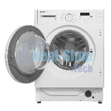 Стиральная машина встраиваемая HOMSair WMB148WH белый, загрузка фронтальная 8 кг, 1400 об/мин, класс A+++