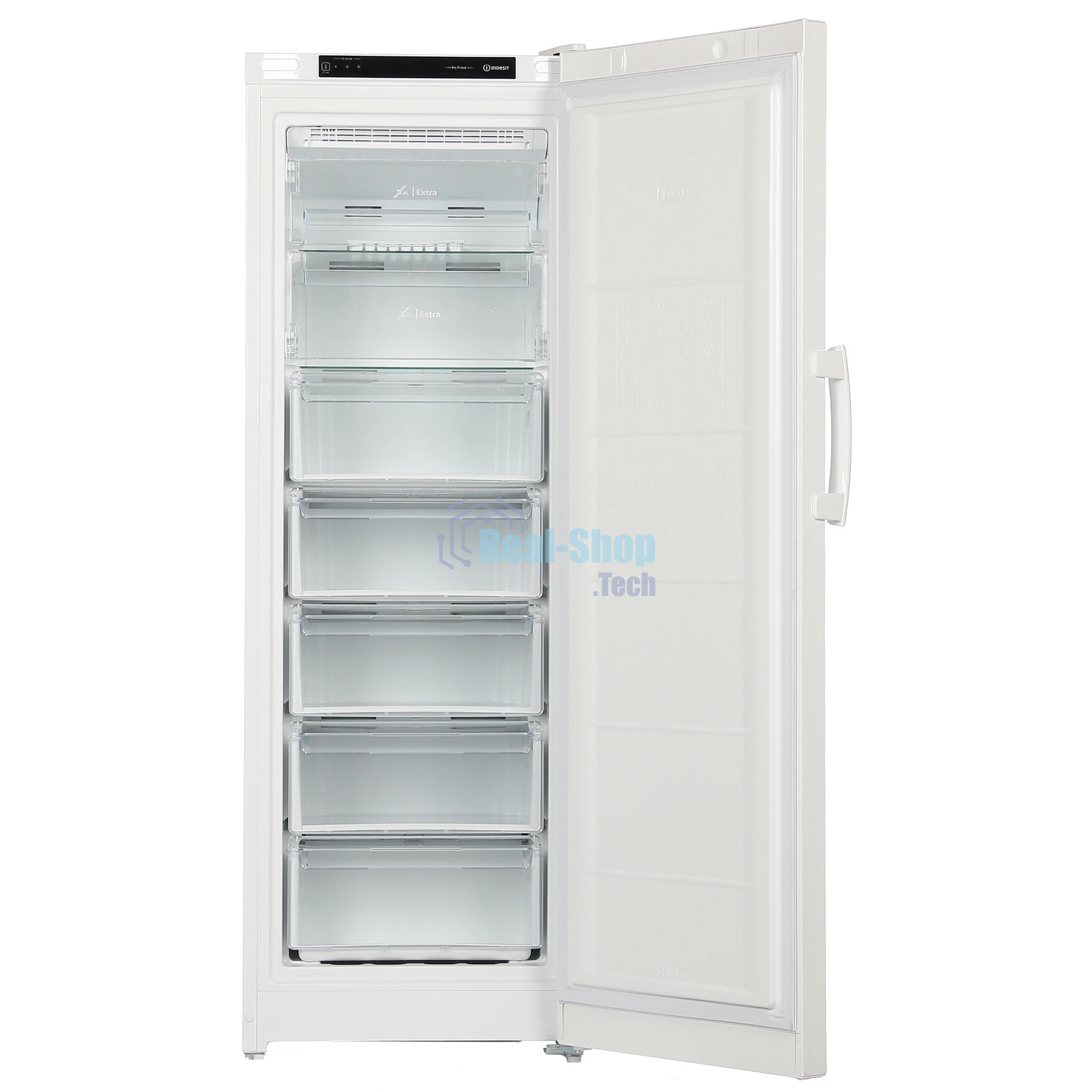Морозильная камера Indesit DFZ 5175, белый, 250л, 5 ящиков