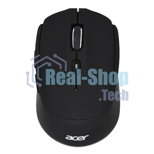 Мышь беспроводная Acer OMR050 черный, 1600 dpi, радиоканал, Bluetooth, USB, кнопки - 6