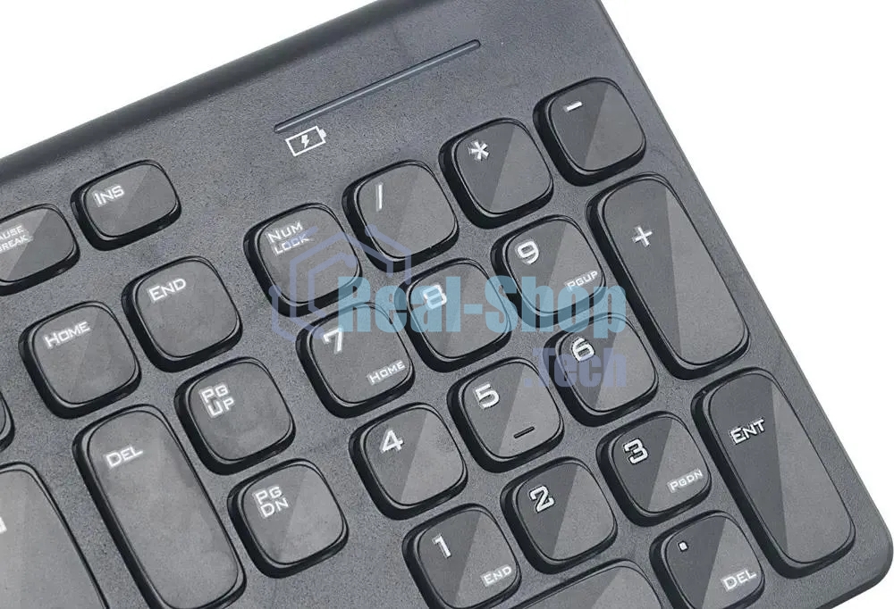 Комплект клавиатура+мышь Oklick 220M беспроводной, USB, 1000 DPI, чёрный