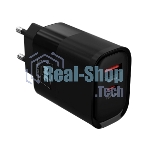 Сетевое зарядное устройство MORE CHOICE NC82a 1USB+1Type-C 3.0A PD 35W+QC3.0 для Type-C Type-C черный