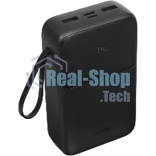 Портативный аккумулятор Tecno Pocket S201 20000mAh 2.4A 2xUSB-A/USB-C черный