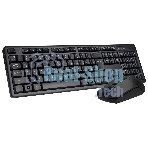 Комплект клавиатура+мышь A4Tech 3330N беспроводной, USB, 1200 DPI, чёрный