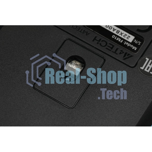 Мышь проводная A4Tech Fstyler FM10 черный/синий, 1600 dpi, USB, кнопки - 4