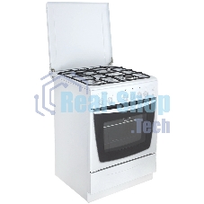 Плита газовая Gefest ПГ 1200 С5 белый, конфорок 4 шт, духовка 63 л, 60 см x 85 см x 60 см
