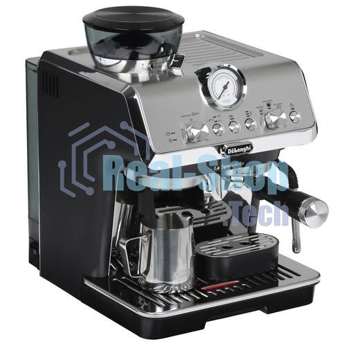 Кофеварка рожковая DeLonghi EC9155.MB серебристый/черный, исп. кофе - зерновой/молотый, 1.7 л, 1400 Вт, 15 Бар