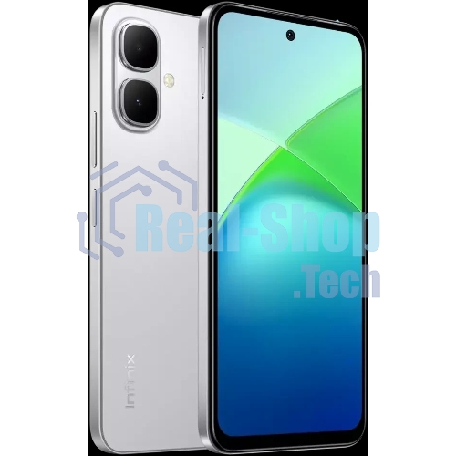 Смартфон Infinix SMART 10 4/128Gb серебристый