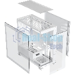 Компьютерный корпус Ocypus Gaммa C72 WH ARGB ATX/win/white/4 ARGB fans/no PSU/Tempered Glass