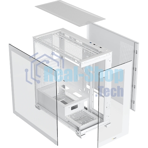 Компьютерный корпус Ocypus Gaммa C72 WH ARGB ATX/win/white/4 ARGB fans/no PSU/Tempered Glass