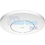 Точка доступа AX3000 Dual Band Ceiling Mount Wi-Fi 6 Access Point, Chipset MT7981, 802.11ax/ac/a/b/g/n, 2402Mbps at 5GHz + 574Mbps at 2.4GHz, 1 x 2.5G RJ45 Port, MU-MIMO, Support 12V DC or 802.3at PoE or Passive PoE, Internal Antennas, 48V passive PoE adapter included, Cudy Mesh Support
