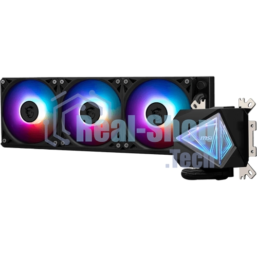 Система жидкостного охлаждения MSI MAG CORELIQUID I360 3x ARGb Gen2 Fan, ARGb Gen2 Block, Color Box