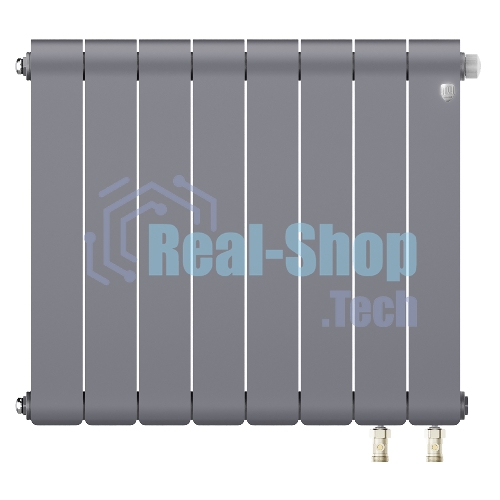 Радиатор Royal Thermo Infinity 500 Silver Satin VR80 - 8 секц.