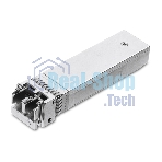 Трансивер TP-Link 10G SFP+ Module, LC connector, 50/125um or 62.5/125um Multi-mode, 850nm wavelength, distance up to 300m.
