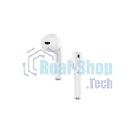 Наушники TWS Maxvi MHF-104BT белый, вкладыши, Bluetooth, сенсорное управление, до 4 ч