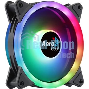 Вентилятор для корпуса Aerocool/Formula Duo 12 черный, 120 мм, 1000 об/мин, 19.7 дБ, 6 pin