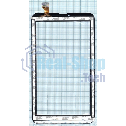 Сенсорное стекло (тачскрин) XC-PG0900-061-FPC-A2, черное
