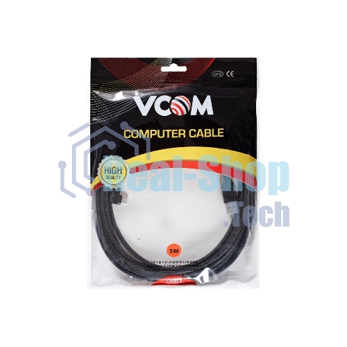 Кабель VCOM CU413M-5M USB3.2 New VR Gen1 AM/CM 5Gbs для Oculus 5м,