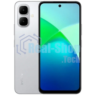 Смартфон Infinix SMART 10 4/128Gb серебристый