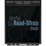 Плита электрическая Gorenje GEC5C41SG серый, конфорок 4 электрических, духовка 70 л, 50 см x 85 см x 59.4 см (без крышки)