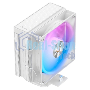 Кулер для процессора Cooler Ocypus Delta A40 WH ARGb белый 120мм алюминий+медь 2000rpm 29db 4-pin 220W 156мм