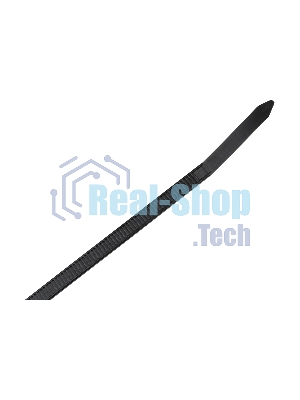 Хомут кабельный 4.8х300 нейл. черный (уп. 100 шт) IEK UHH32-D048-300-100