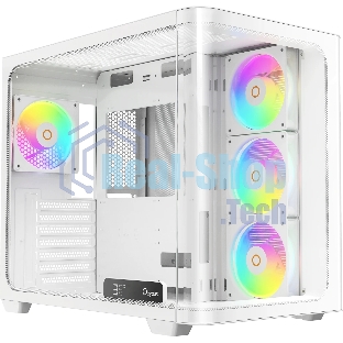 Компьютерный корпус Ocypus Iota C70 WH Curve ARGB Digital ATX без БП (Iota-C70-WHD400CD-GL)